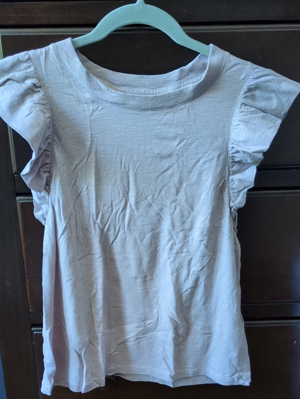 Banana Republic Light Lavender Gray Malibu Tee